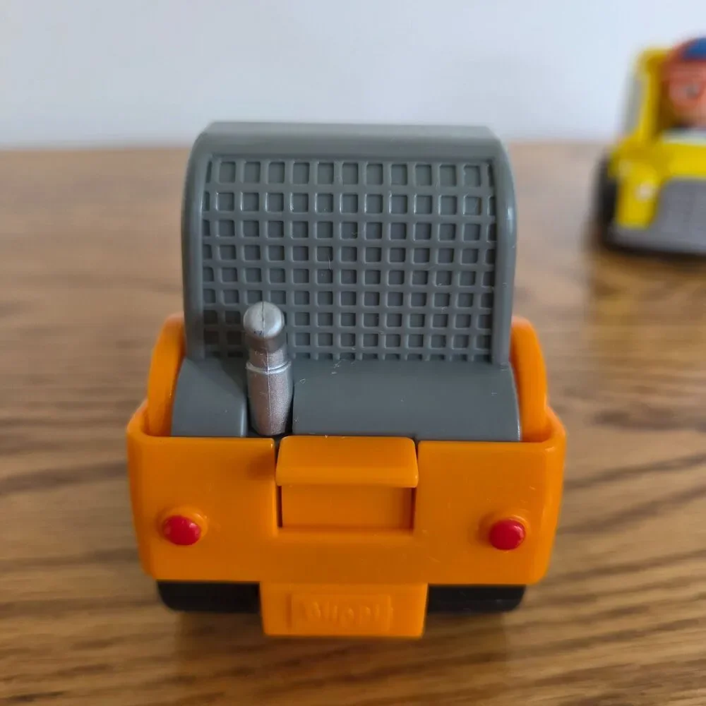 Blippi Mini Vehicles Toy Lot - Orange Front Loader & Yellow Blippi Mobile Toys